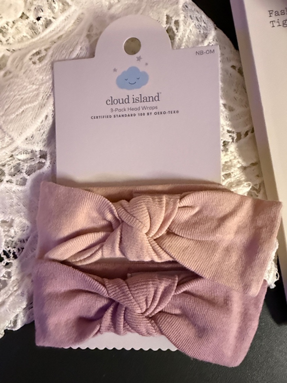 cloud island Rose Pink Knotted Head Wraps - 2-Pack